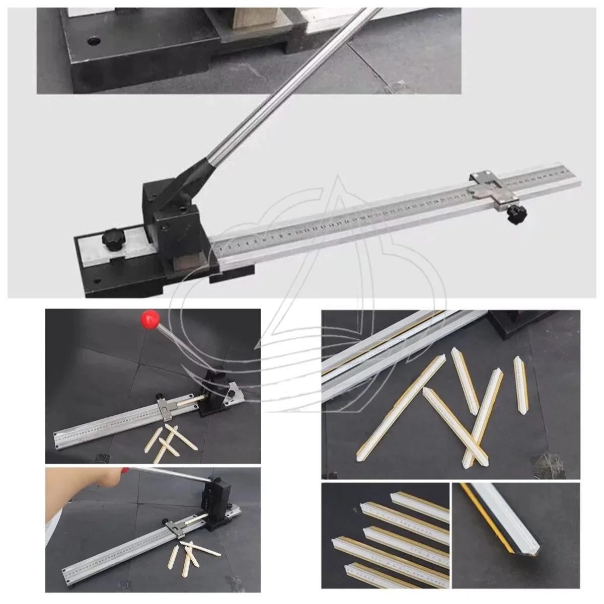 CR-75 Separate Hydraulic Bending Machine 4-in-1 Multi-Action Angle Steel Trimming Chamfering Inverted Arc Tool