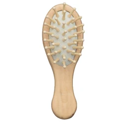 Wooden Massage Comb Scalp Massage Brush Combs Anti-Static Brushes Small Massage Relaxing Natural Wooden Hair Caring Styling Tool