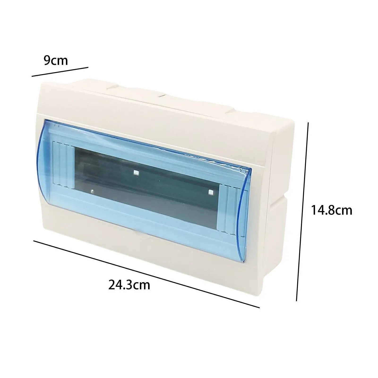 Plastic Rectangle Shape Electrical Power Switchboard Distribution Box Cover