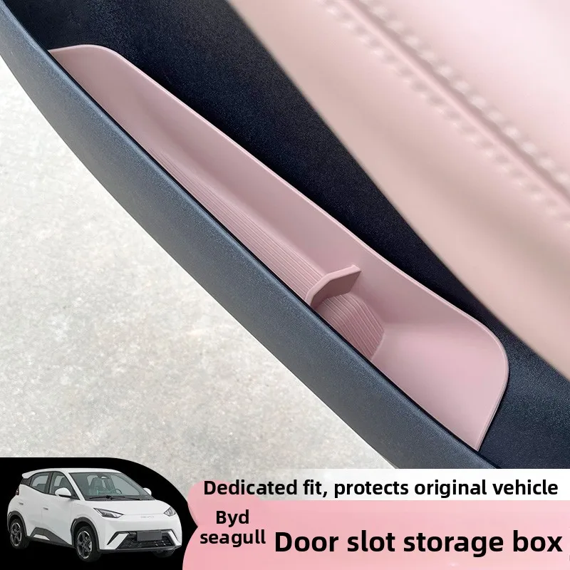 

Door Side Storage Box Soft Rubber Door Slot Box Original Car Color Waterproof Umbrella Storage Box for BYD Dolphin Mini Seagull