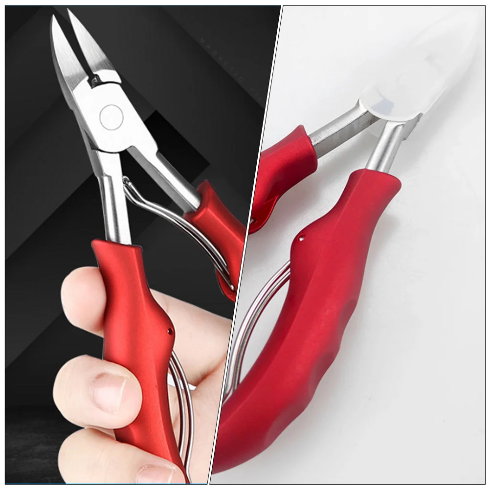 1 Pc Rvs Ingegroeide Teennagel Clipper Voor Dikke Nagels Manicure Pedicure Tool Cuticle Tangen Vingernagel Teennagel Clippers