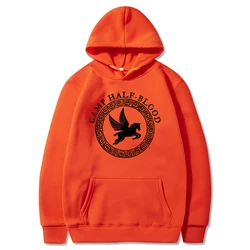 Camp Half Blood Hoodie Percy Jackson and Olympian Sweatshirt SPQR Vintage Camp Half-Blood Hoodies Chronicles Branches Fans Tops