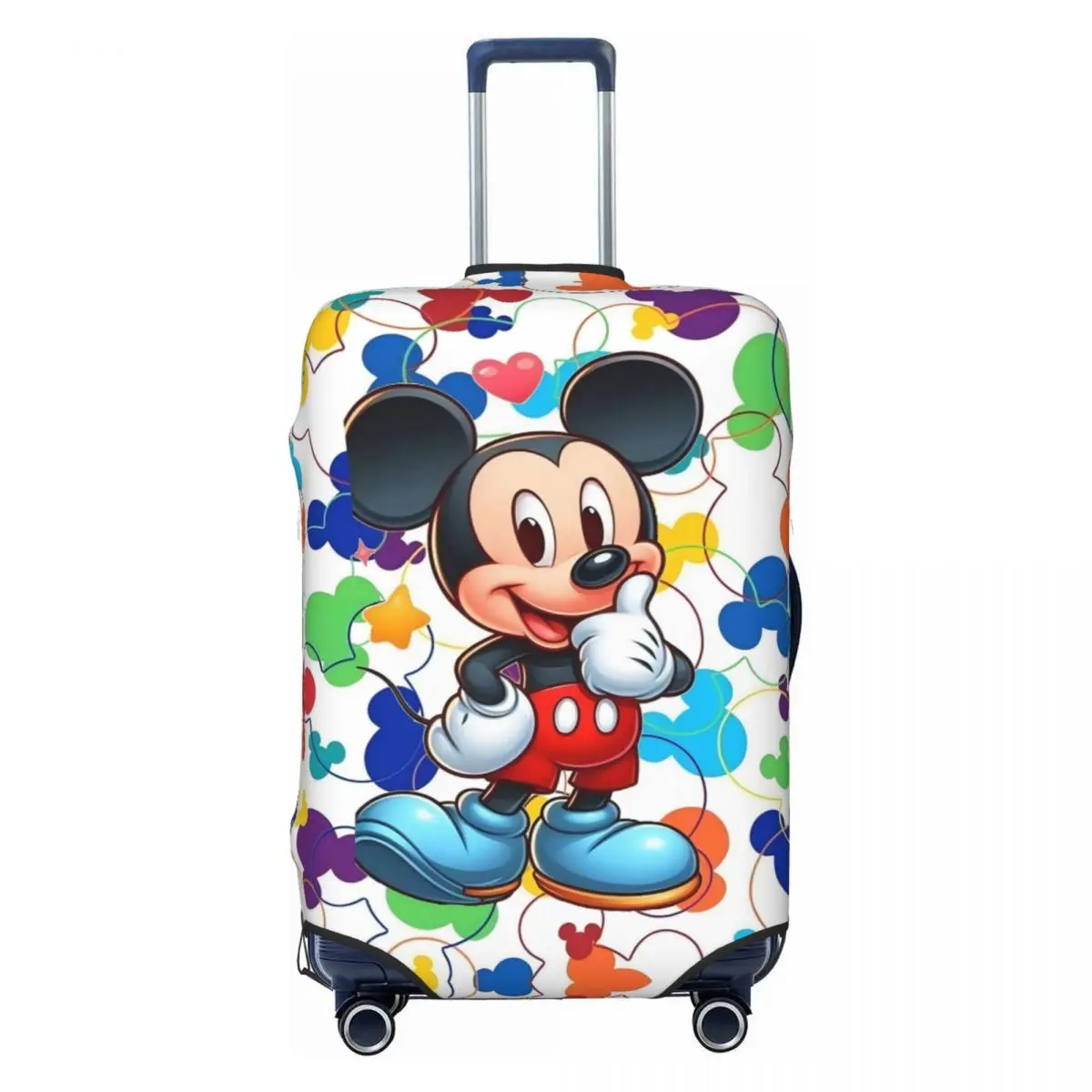 

Custom Mickey Mouse Luggage Cover Elastic Classic Cartoon Movie Travel Suitcase Protective Covers Suit For 18-32 inch