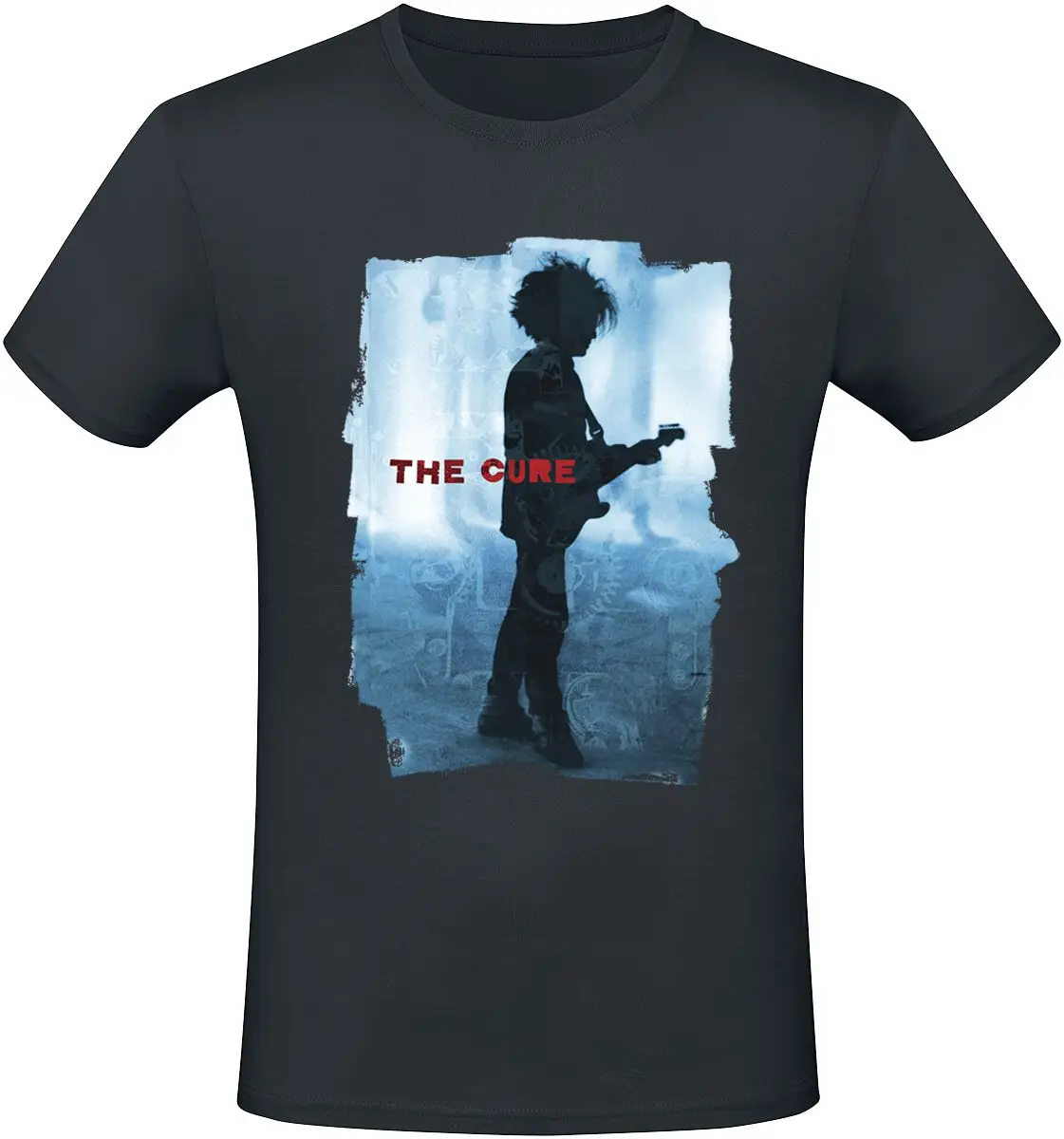Silhouette The Cure T-Shirt Men Women Vintage Metal Rock Band Graphic Tee 100% Cotton Summer Streetwear Top