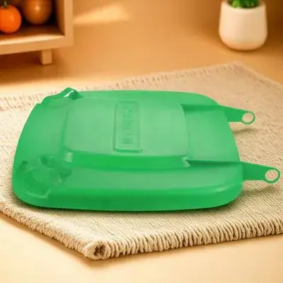 

Plastic Trash Lid 22 Inch Round Outdoor Waste Bin Cover Trash Bin Lid Heavy Duty Replacement For Garbage Container