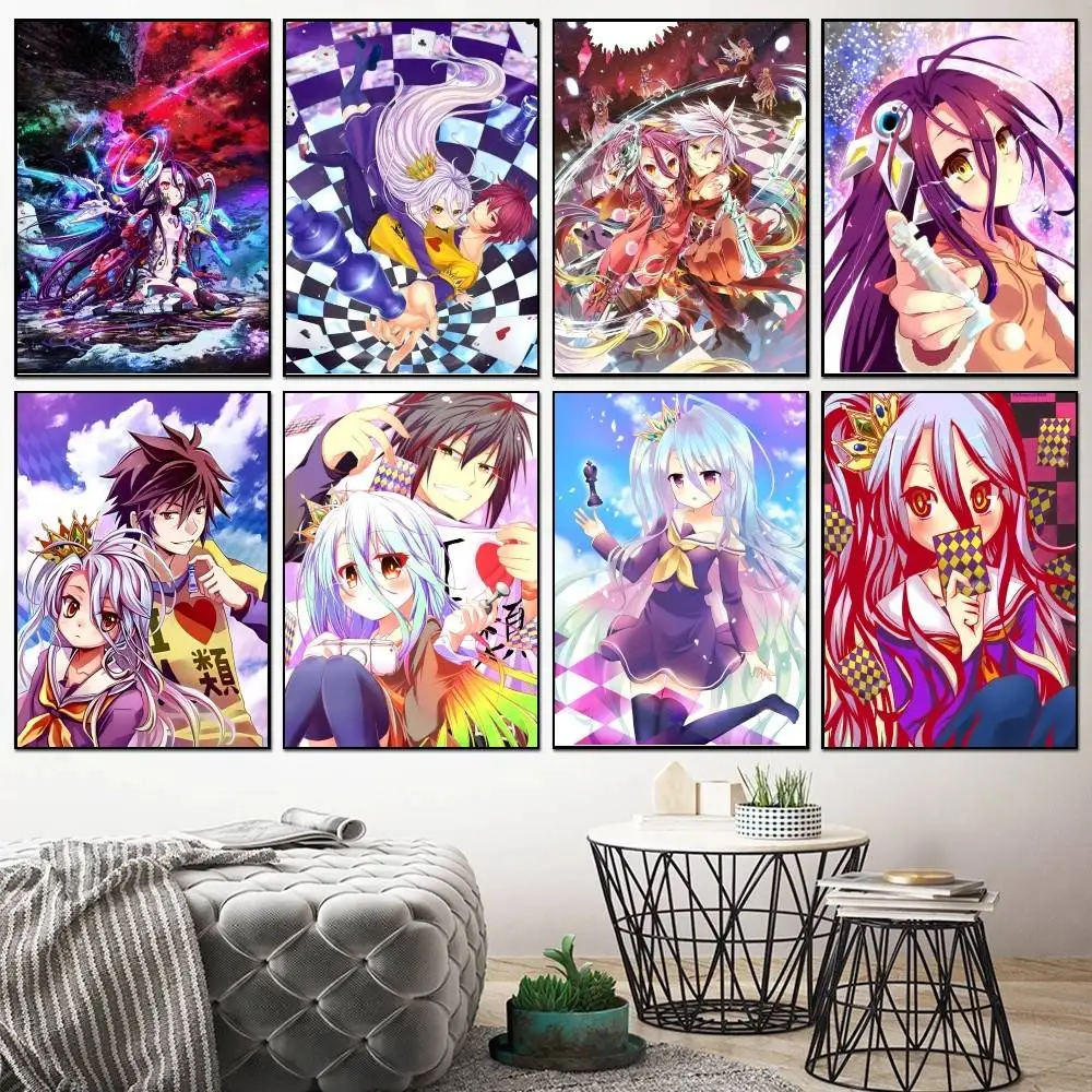 อะนิเมะเทพธิดา Story Rem Hancock โปสเตอร์ Self-กาวกันน้ําสติกเกอร์กระดาษ Coffee House Bar Room Wall Decor