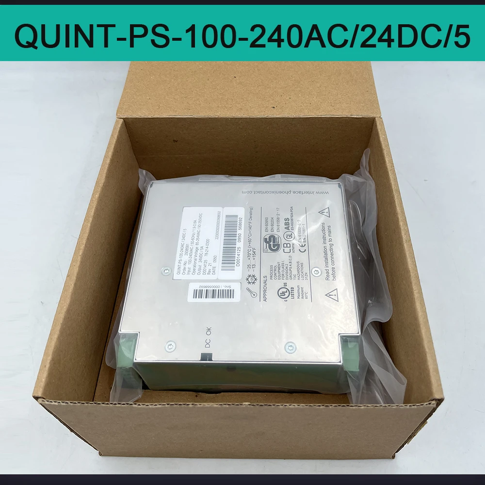 2938581 For Phoenix Power Supply unit - QUINT-PS-100-240AC/24DC/5