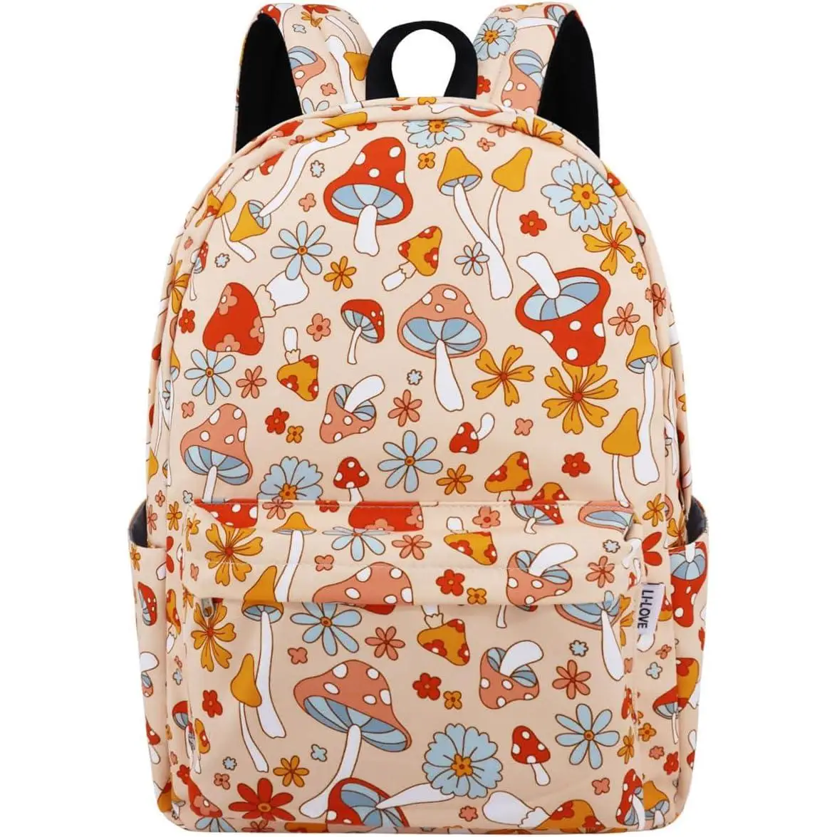 

Backpack for Girls Teens Kids Middle Elementary High School College Student Bookbags Mushroom Backpacks Travel Waterproof