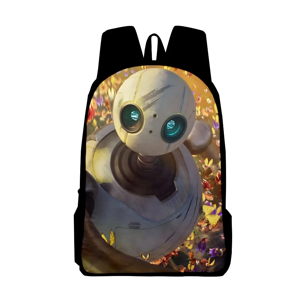 Tas Ransel Anime The Wild Robot, Tas Ransel Pelajar Mode Ekspor