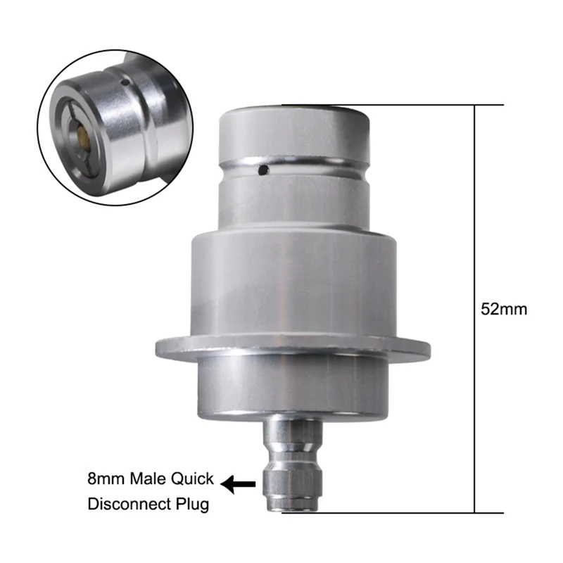 CO2 Adapter Fit for Soda Stream Terra DUO ART Quick Connect Adapter Water Maker Machine Soda Machine Connector 8mm-A