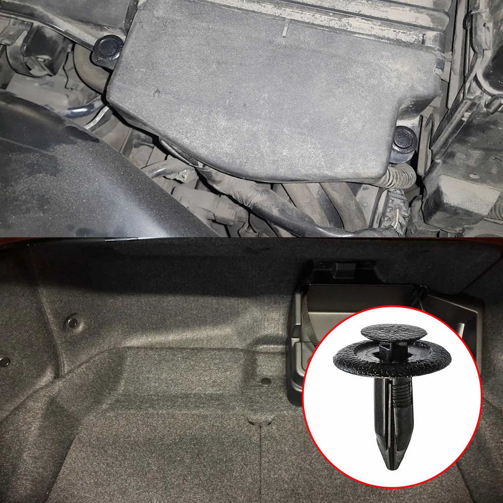 GJ2168885B Boot Carpet Interior Lining Clips Fender Ledge Cover