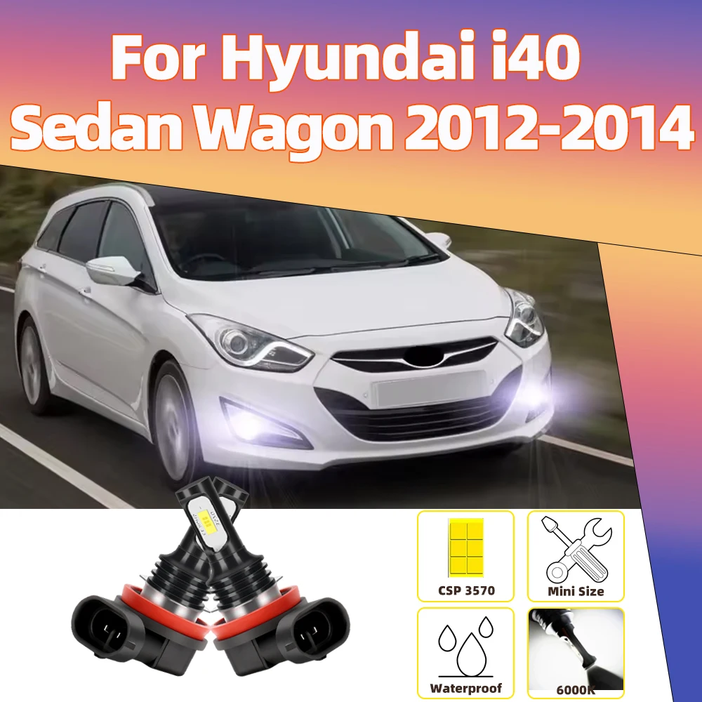 2Pcs Led Car Fog Li…