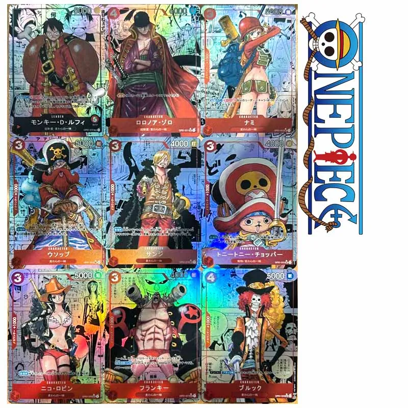 

One Piece Card DIY Chopper Boa Hancock Zoro Luffy Ace Sabo Boys Anime Collectible Cards Christmas Birthday Presents