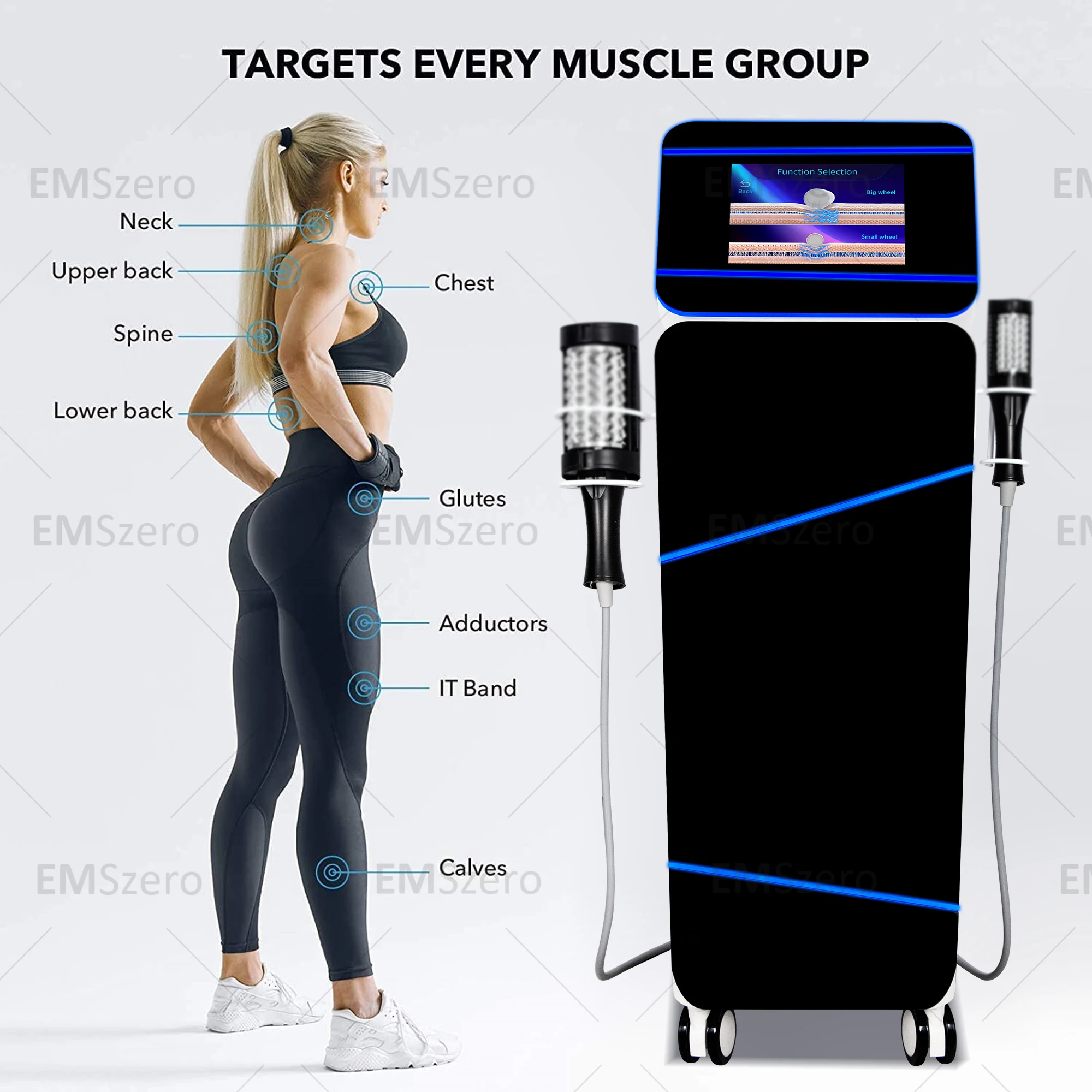 2025 NEW EMSZero facial shaping and rolling device Hi emt shaping therapy slimming machine fat burning ems machine