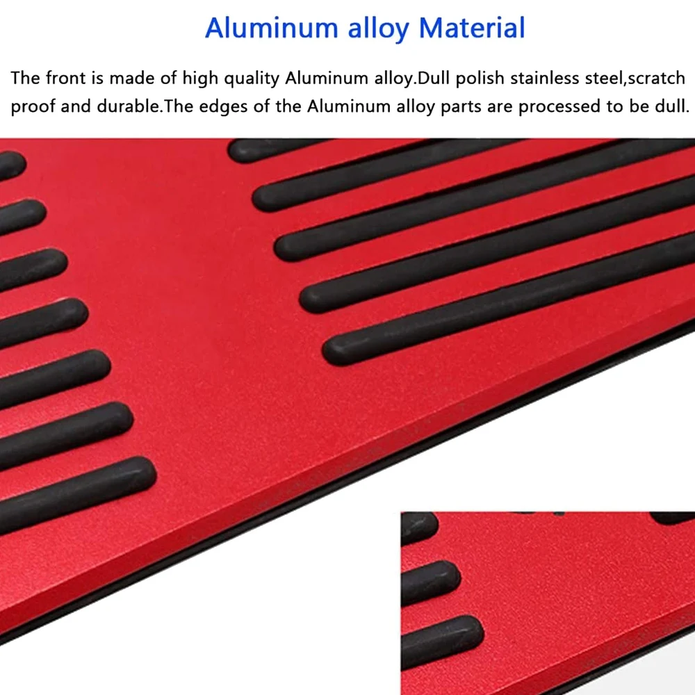 

Anti-Slip No Drilling Brake Gas Accelerator Rest Foot Pedal Pad Covers For Mazda 2 3 6 CX-3 CX-4 CX-5 CX-9 2013-2021