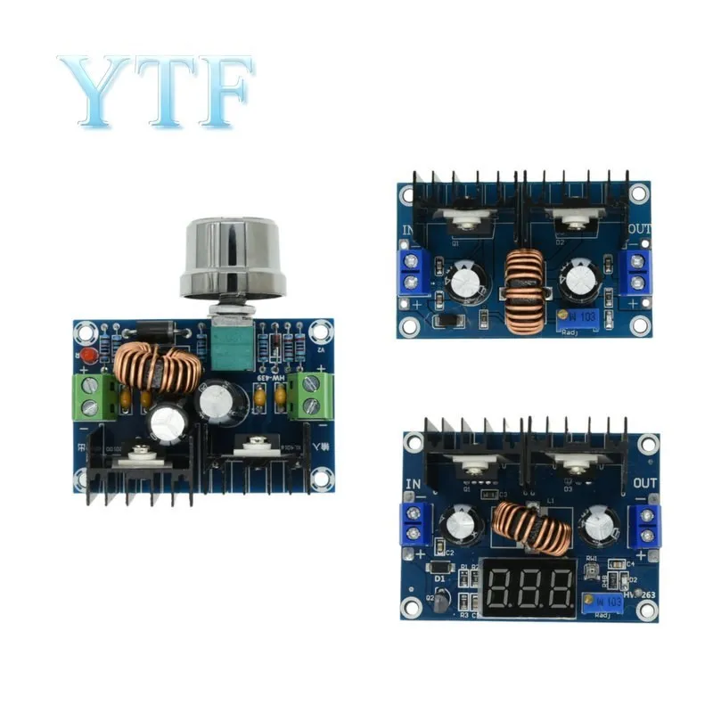 

DC 4-40V 8A 200W Voltage Regulator Module Digital PWM Adjustabl DC-DC Step Down Voltage Regulator DC XL4016E1 for arduino