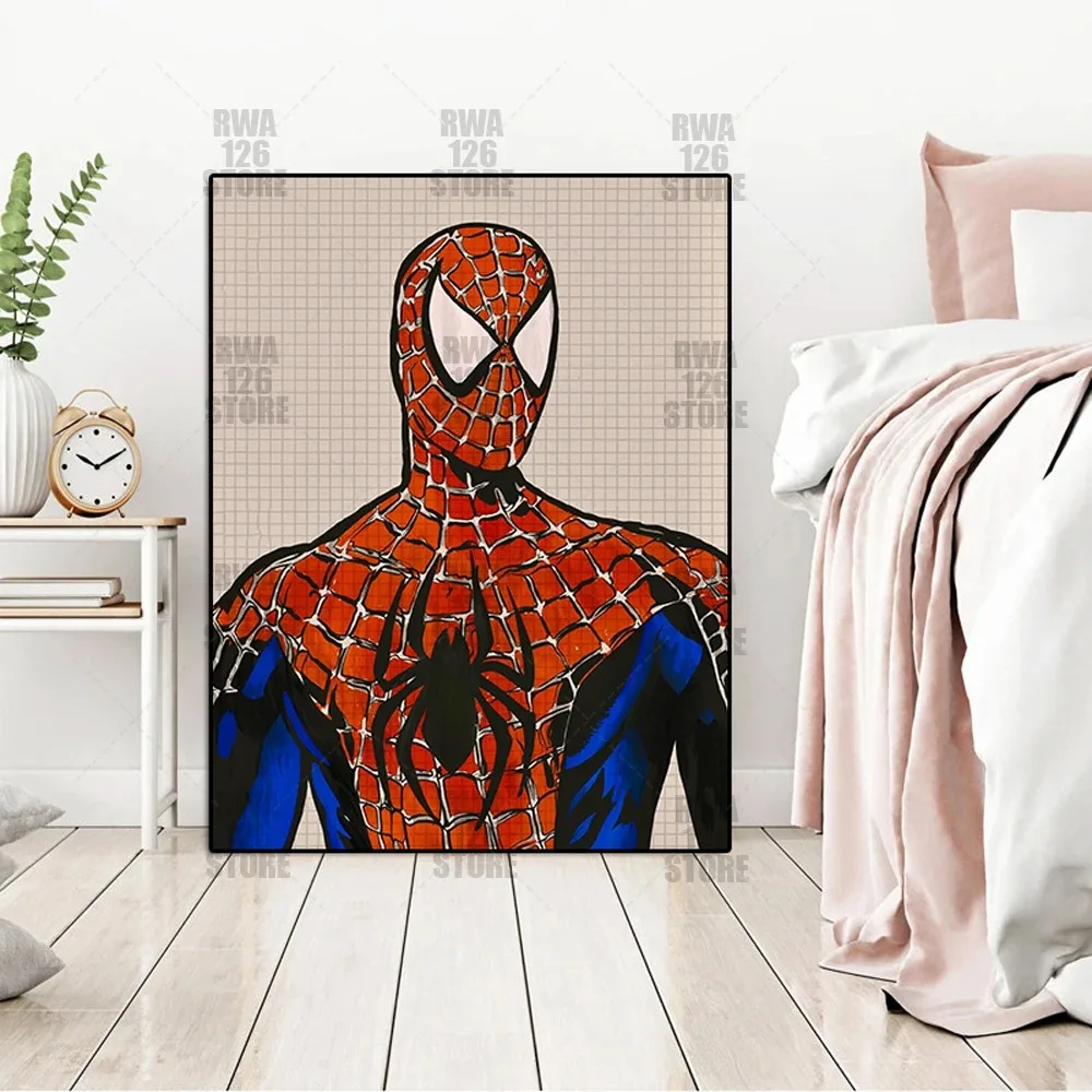 Disney Spiderman Daily Newspaper Poster And Print No Way Home Movie Canvas Painting Disney HD Wall Art Room Home Decoration