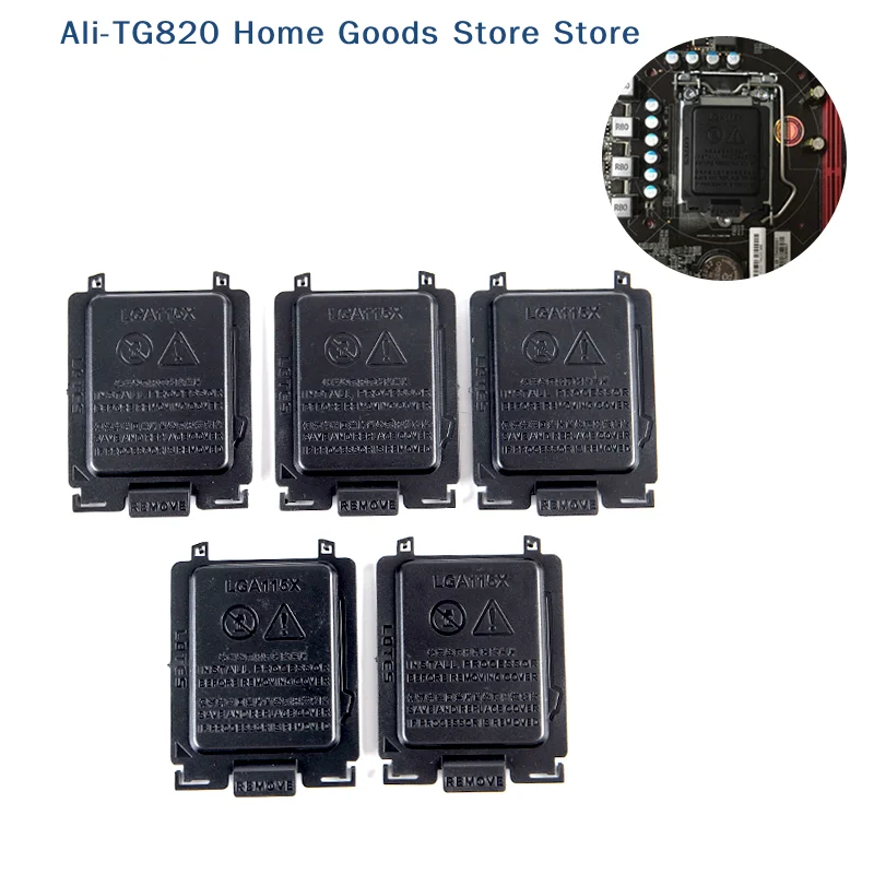 

[TG820]5Pcs Motherboard CPU Socket Protection Shell Cover Pin Cover For LGA115X CPU