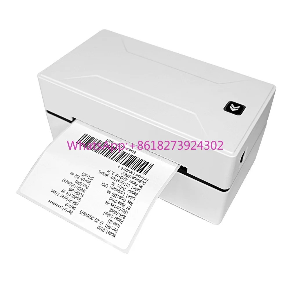 High Performance Marklife D100 4inch Desktop Thermal Barcode Printer Usb Label Printer Barcode Printing Machine