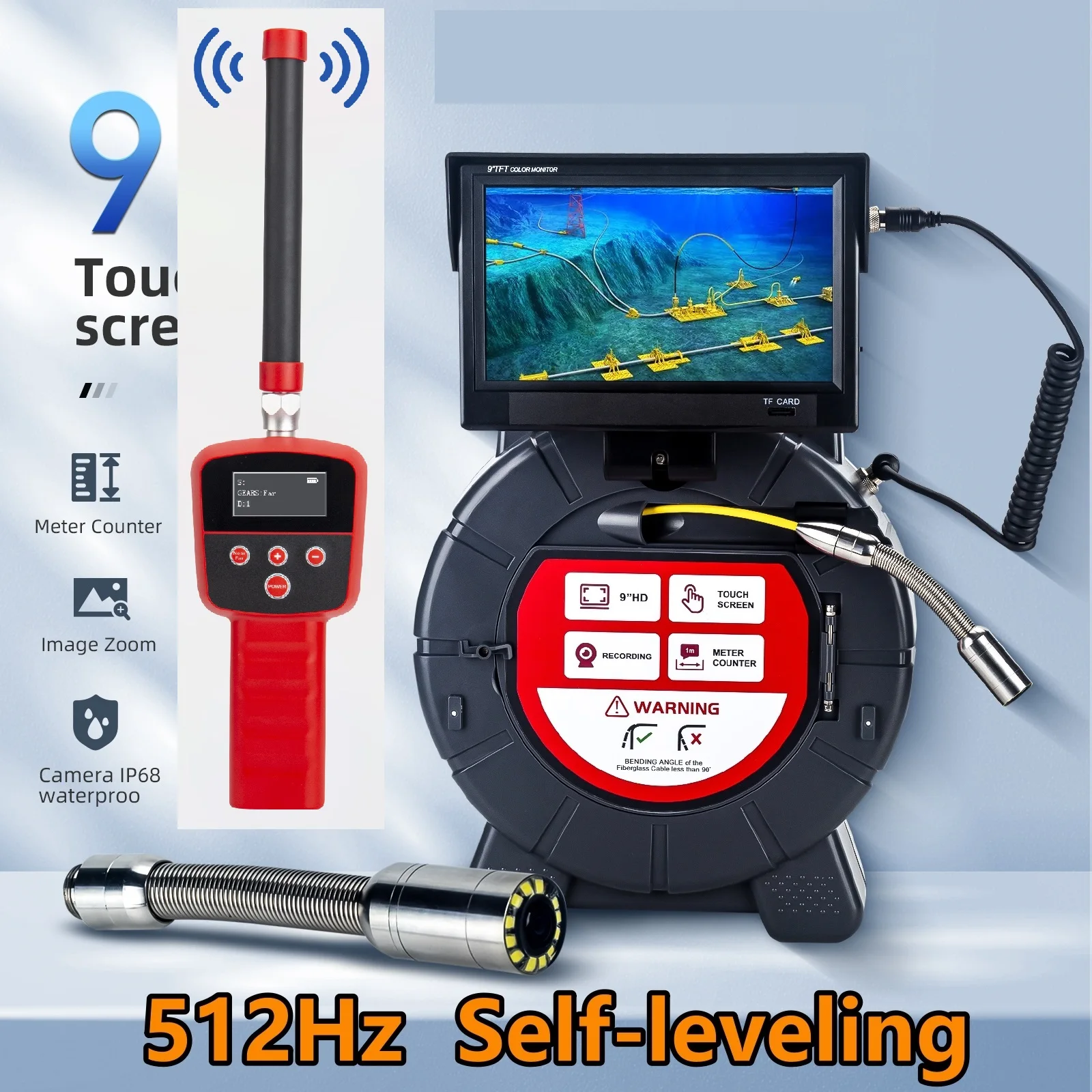 512HZ Self-leveling Meter Counter 9