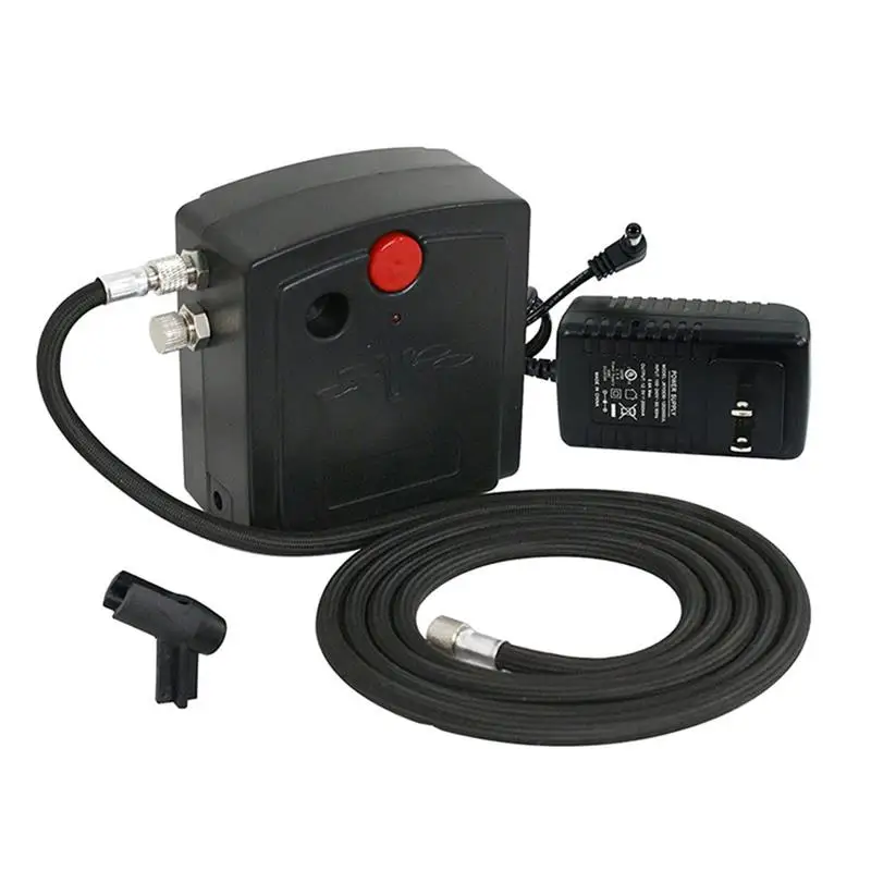 Compressor de ar Multifuncional Bomba de ar Elétrica Mini Compressor de ar Adequado para Maquiagem Arte do Prego Tatuagem Modelo Bolo Decoração