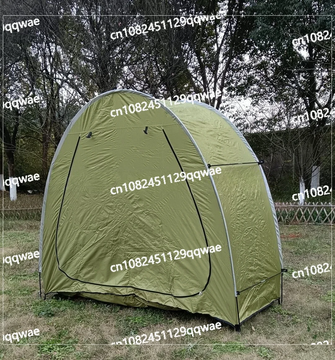 Outdoor cycling tent, parking mountain bike tent, rainproof and dustproof portable car cover