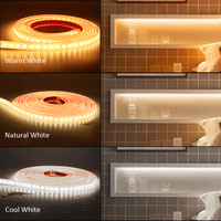 LED Strip Lights 24V IP68 Waterproof SMD 2835 120LEDs 1M 3M 5M 10M 15M Tape Lamp for Outdoor Home Garden Swimming Pool Lighting