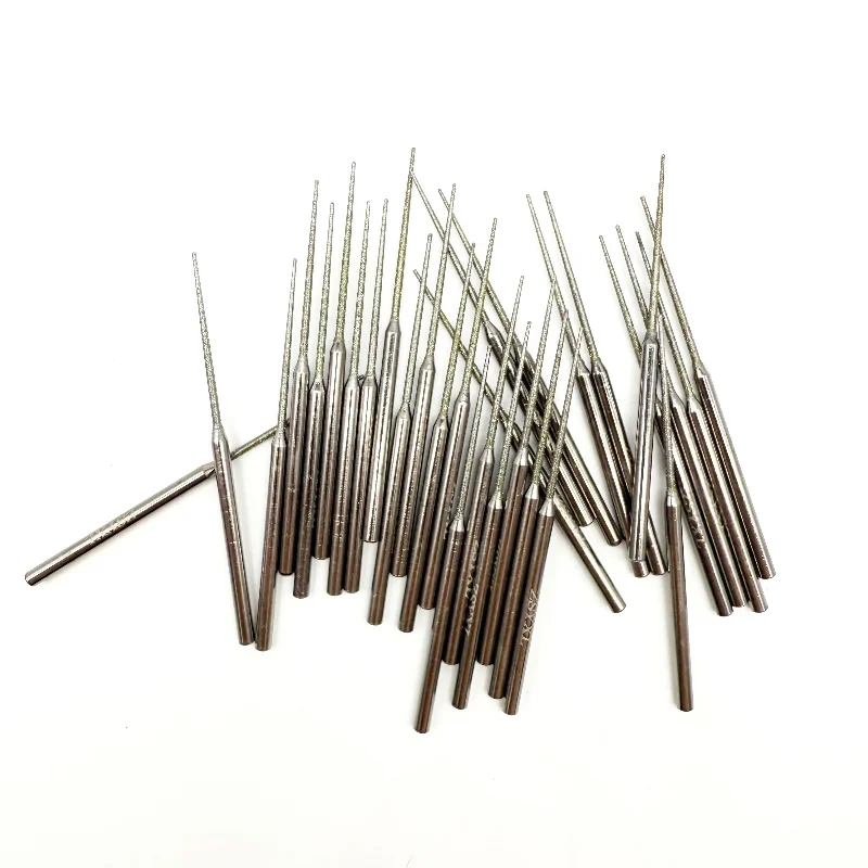 Length 70mm 1.5mm Grinding Needle Set DREMEL 3mm Shank Rotary Tool Drill Bit for Grinding Jade, Stone, Marble, Glass