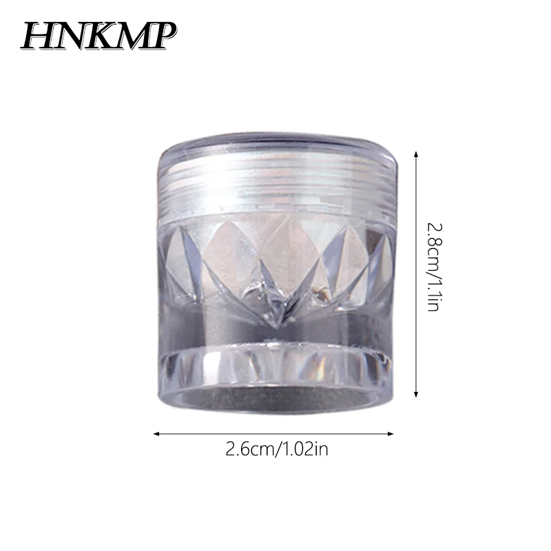 مسحوق أظافر مطلي بالكريستال 0.5 جرام، تأثير طلاء كهربائي فائق السطوع، فرك أصفر وردي على مسحوق ضوء القمر المعدني