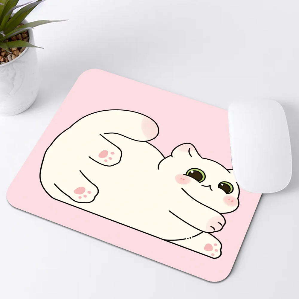 Cute animal Mousepad Small Office Computer Desk Mat Table Keyboard Big Mouse Pad Laptop Cushion Non-slip Deskpad Home Decor