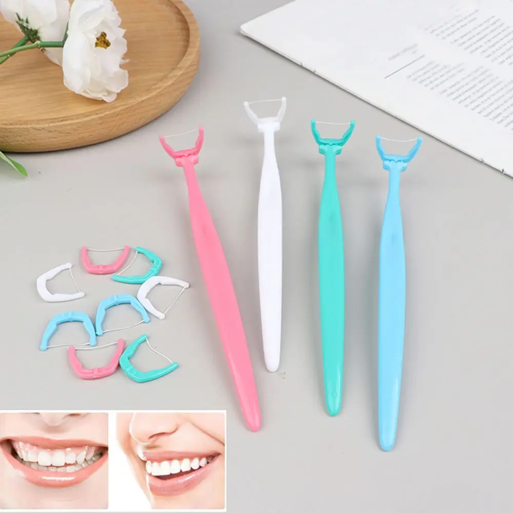 Care Remove tartar Deep decontamination Avoid embarrassment Toothpicks Teeth Stick Dental Flosser Picks Disposable Floss Thread