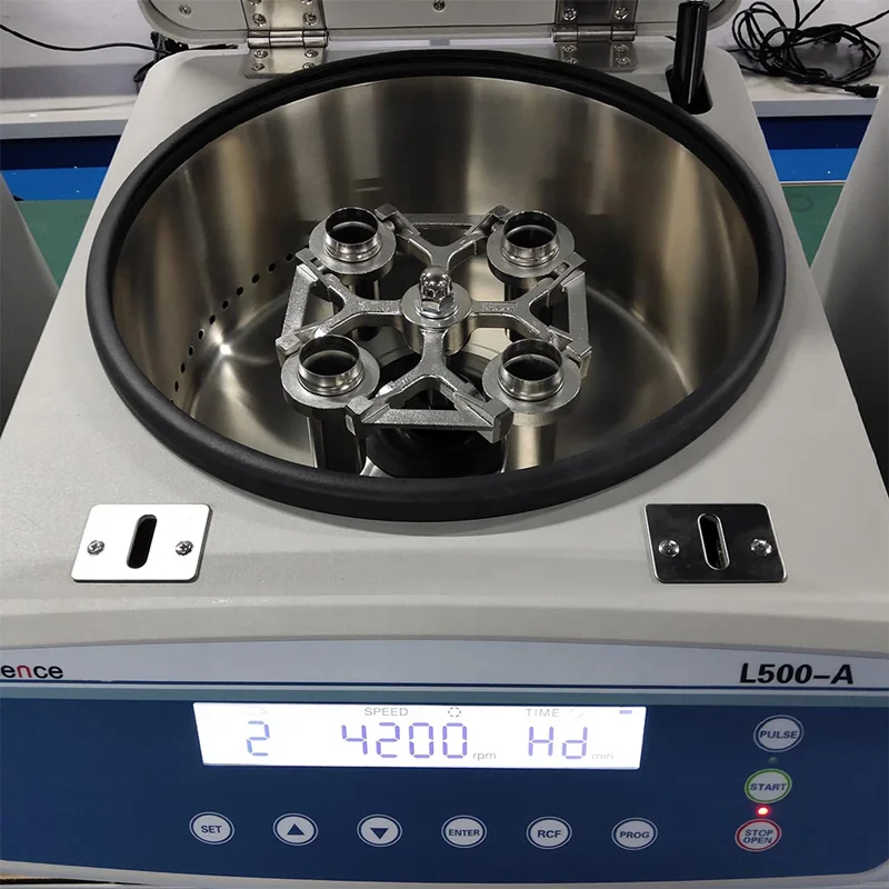 WESTTUNE L500-A Bench type low speed 1.5ml to15ml PRF PRP laboratory centrifuge machine price for prp