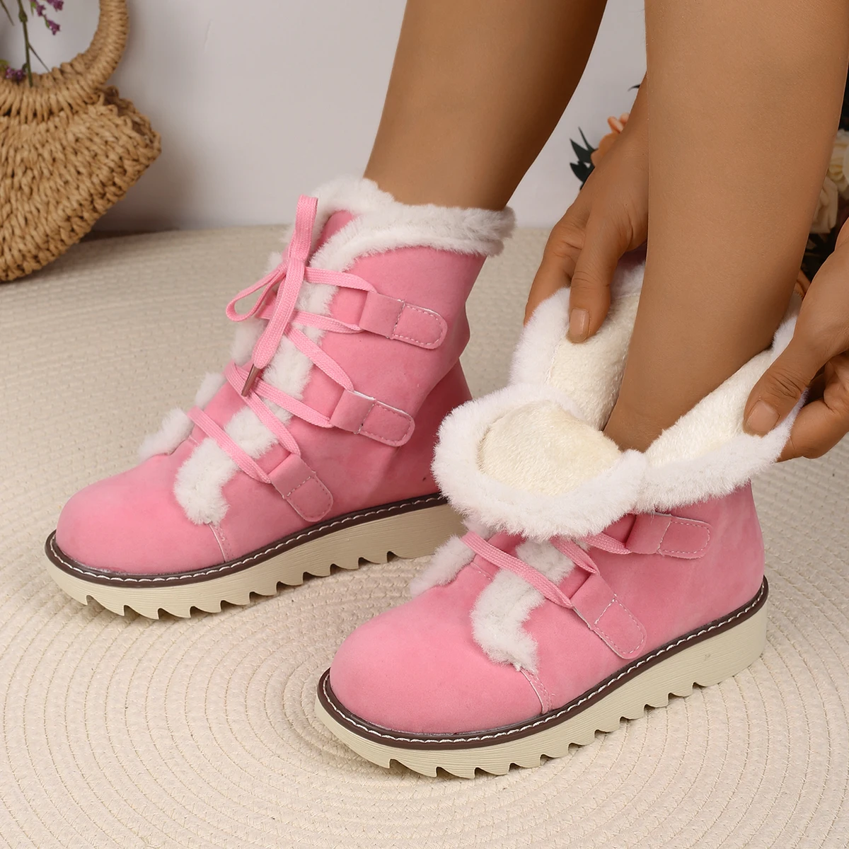 Women Large Size Snow Boots Ou - Kids Outdoor Boots ulasan dan harga