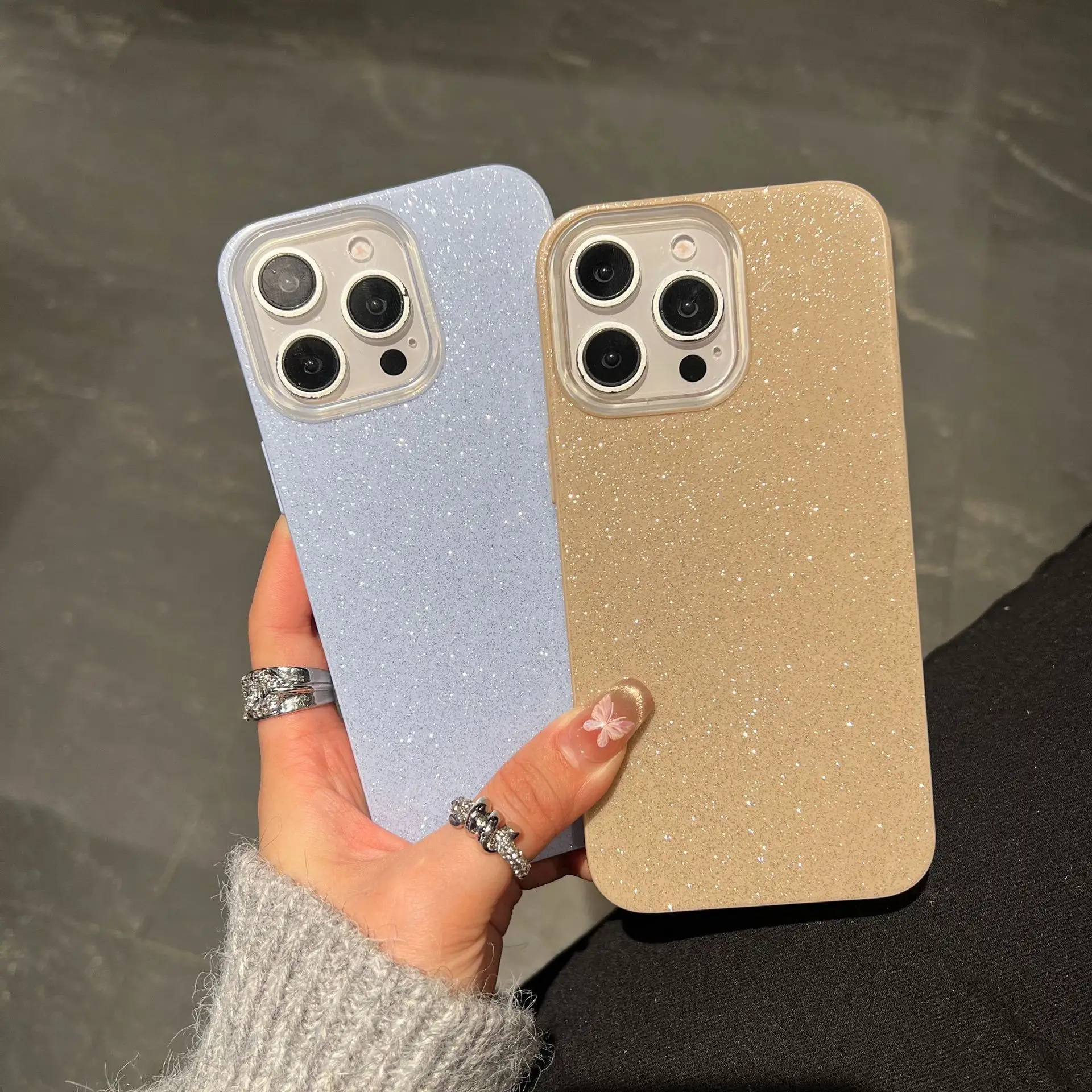 Für Xiaomi 17promax Glitzer-Handyhülle TPU Für Redmi 15c Handy-Schutzhülle – Detail 11