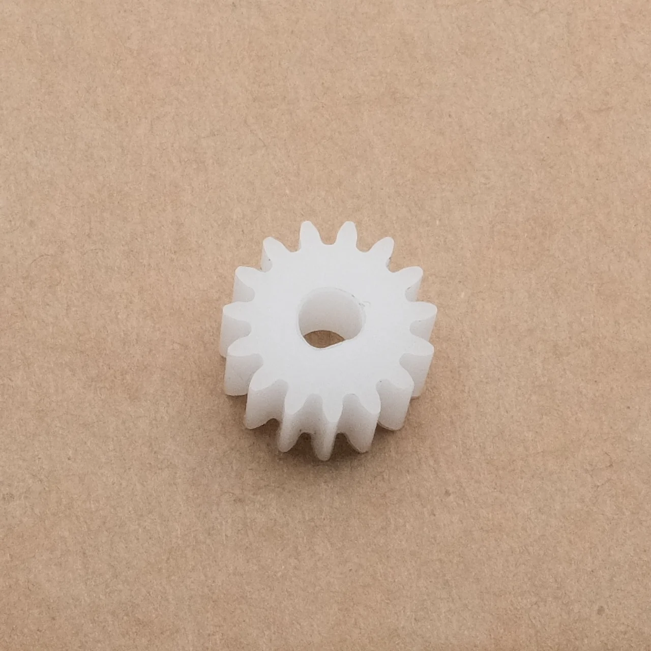 0.8M Plastic Flat Gear D-Hole 8MM-Length Nylon Spur Gear DIY Toys Motor 10-25 Teeth