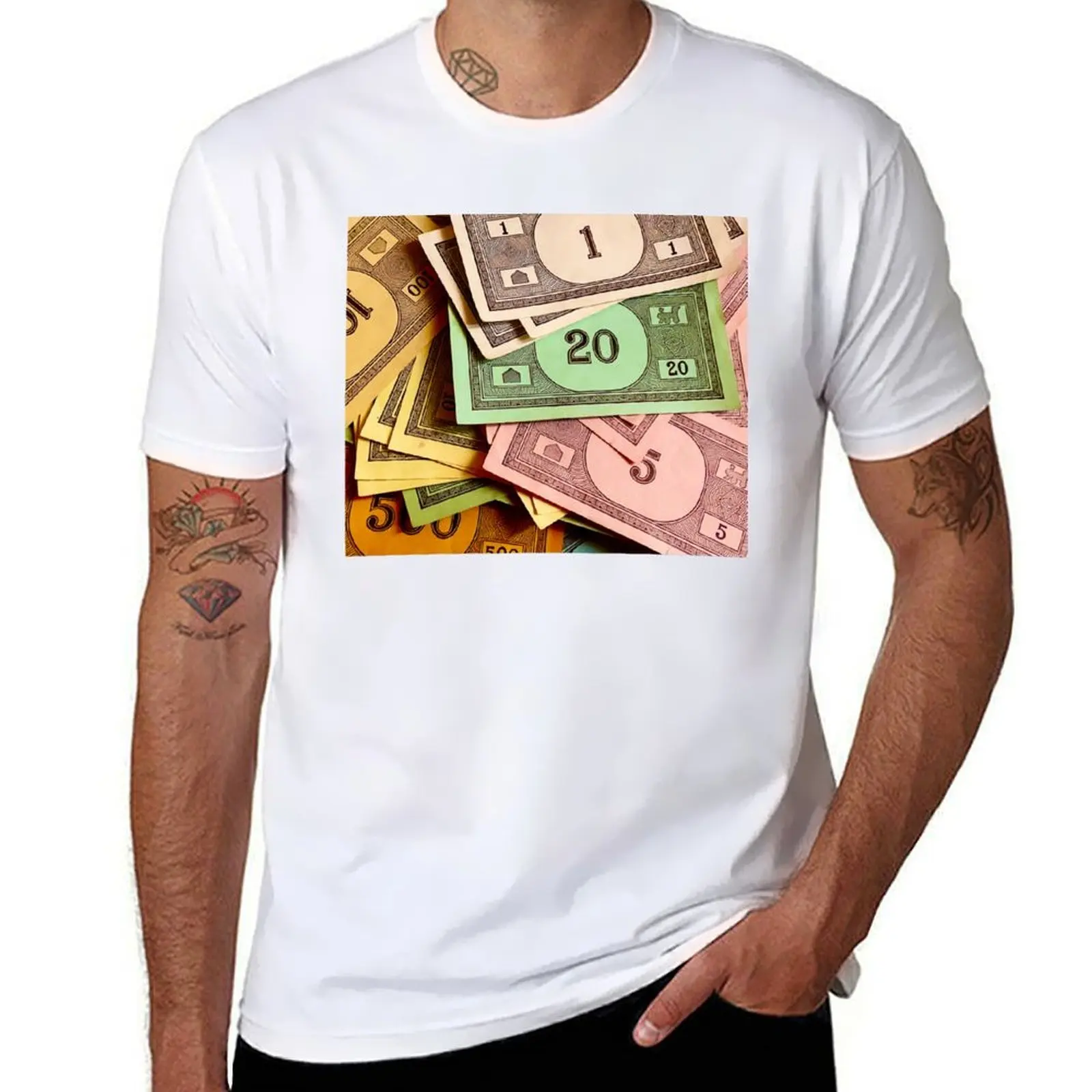 

Monopoly Money T-Shirt t shirts for man cotton man graphic t shirt T-Shirt