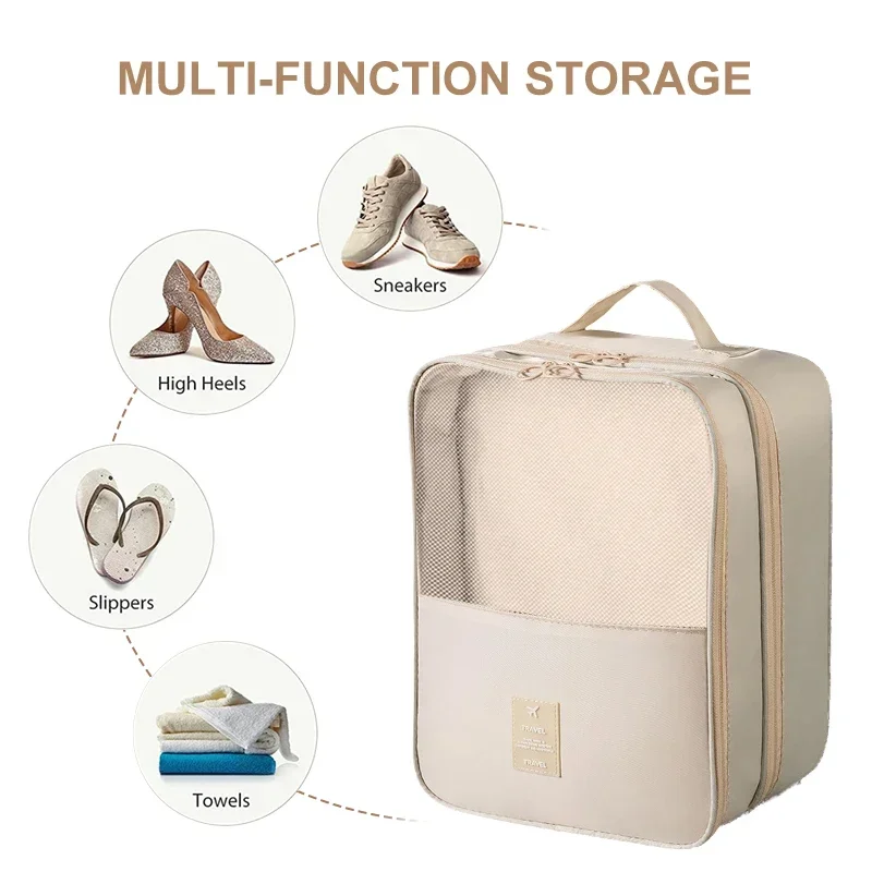 Portable Travel Bag Multifunction Underwear Clothes Bag Organizer Storage Bags Travel Organizer Tote Cosmetic Bag Duffle Pouch