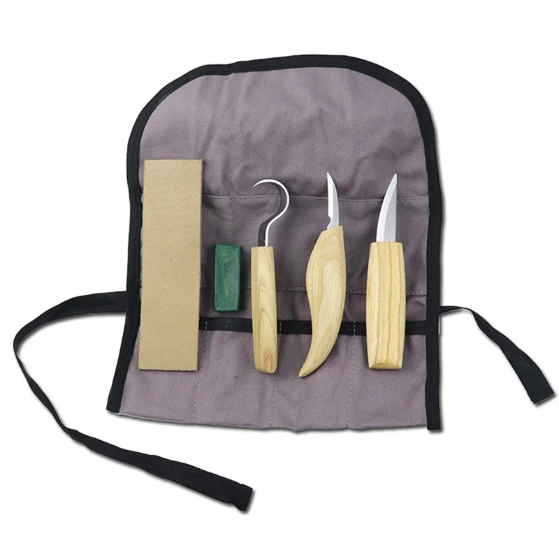 Y17A Wood Carving Knife Carving Chisel Steel Sharp-Edged Wood Cutter Gouge Chisels DIY Woodworking Carving Tools Set