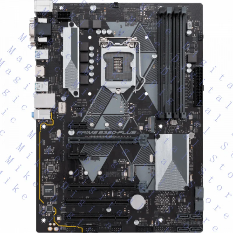 

UU FOR ASUS PRIME B360-PLUS Motherboard Intel B360 LGA 1151 DDR4 M.2 ATX DVI-D USB 3.1