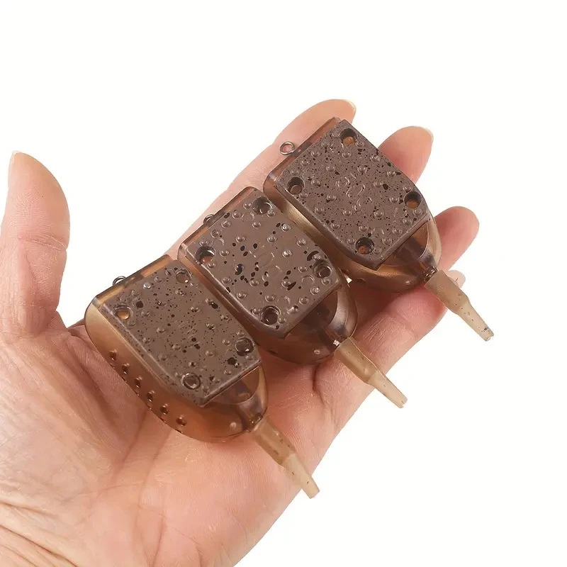 وحدة تغذية الحبيبات والماغوت المضمنة - 3 مقاسات (1.06/1.41/1.76 أونصة) لصيد سمك الشبوط والخشن | معالجة الطعم الثقيلة #3