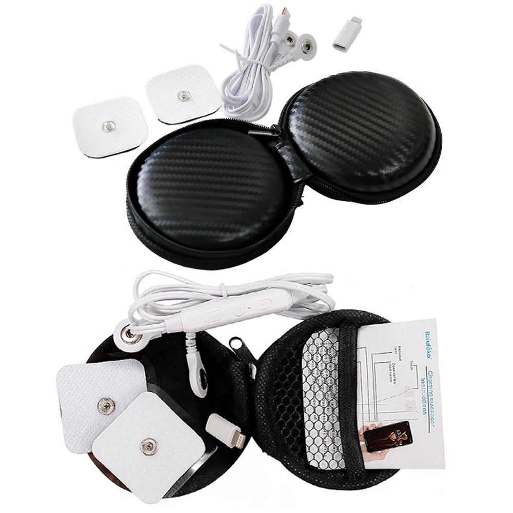 الهاتف المتصل المحمولة عشرات صغيرة الهاتف المحمول التحكم نبض الجسم مدلك EMS محفز العضلات آلة العلاج بالوخز بالإبر