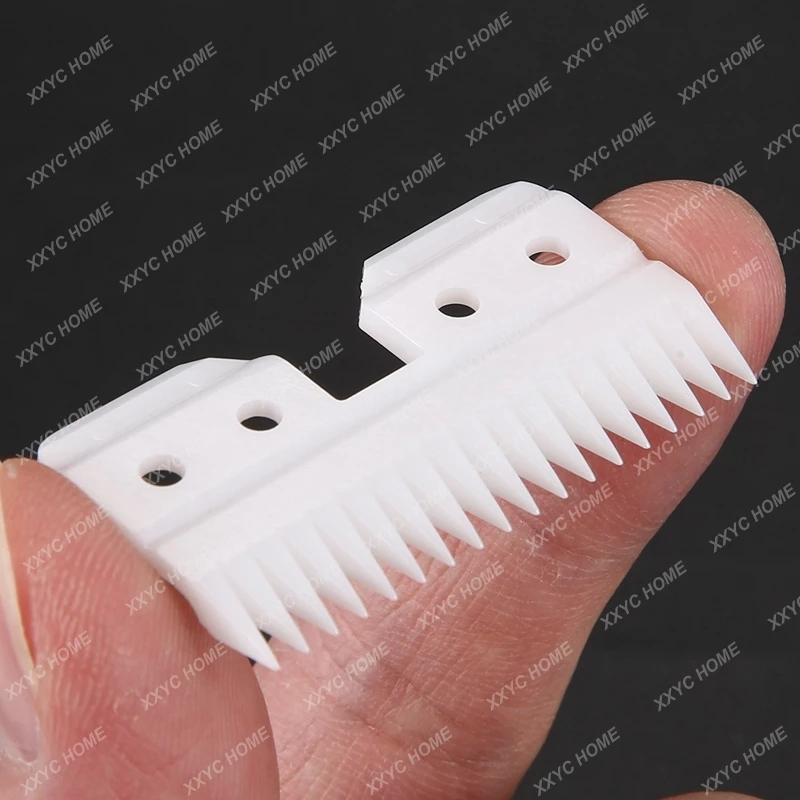 50Pcs/Lot Replaceable Ceramic 18 Teeth Pet Ceramic Clipper Cutting Blade   A5 Series