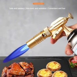 Welding Torch Gas Burner Flame Gun Blower Pure Copper Gas Torch Brazing Cooking Barbecue Auto Ignition Gun Portable gas torch