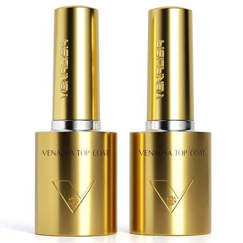 10ml Venalisa Super brillante capa superior Hema libre Soak Off UV LED recarga diamante largo desgaste Anti-amarillo no pegajoso capa superior