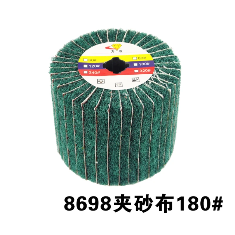 120*100*19mm Grit 180 Burnishing Polishing Wheel 3M8698 Green Color