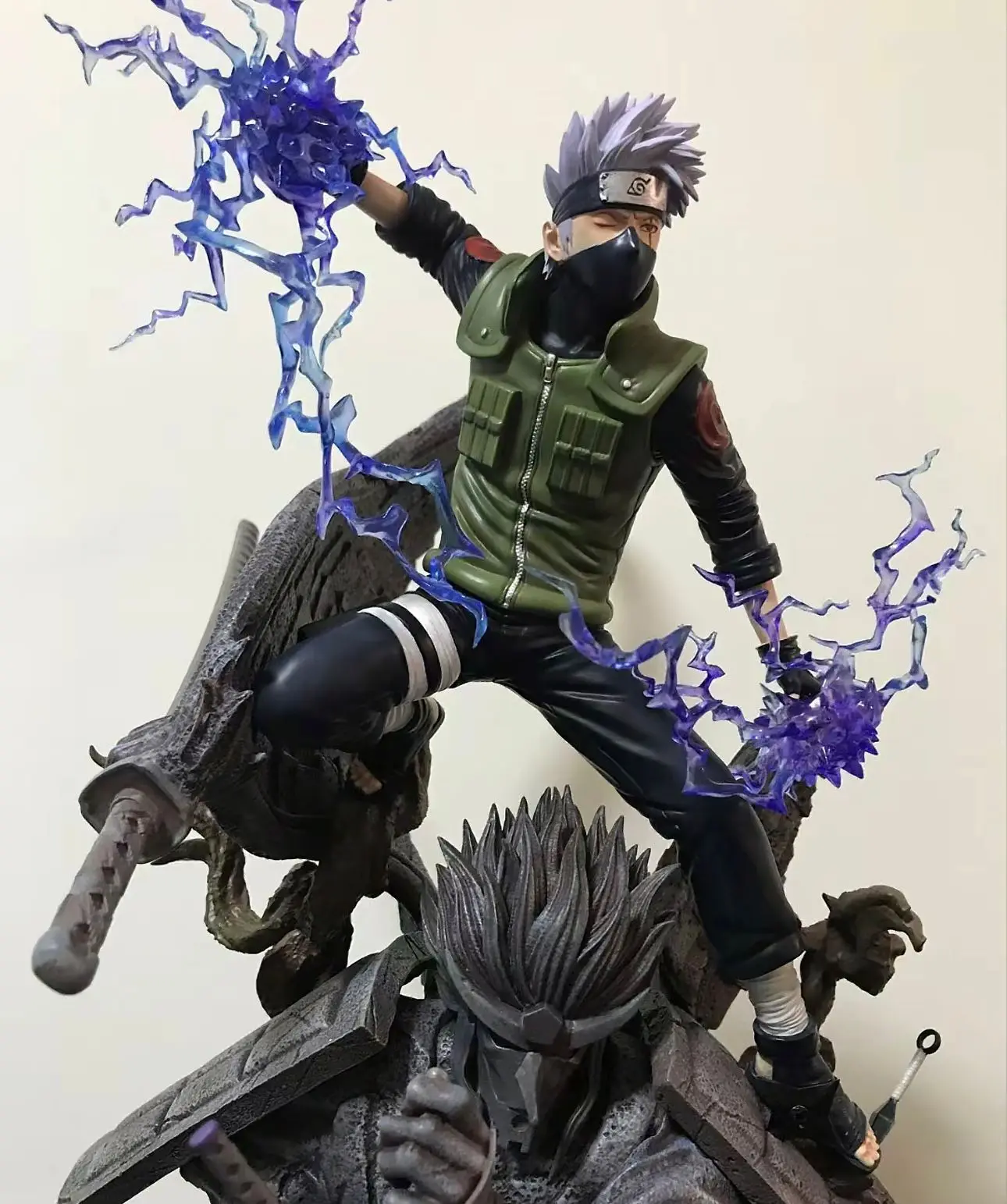 30cm Nowa Figurka Anime Naruto Hatake Kakashi Model PVC Statuetka Kolekcjonerska Dekoracja na Biurko Ozdoby Prezent na Urodziny Zabawki