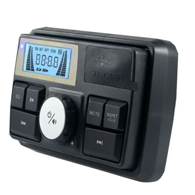 

Motorcycle Bluetooth Audio Waterproof Power Amplifier Electric Car Speaker Anti-theft MP3 High-power Player