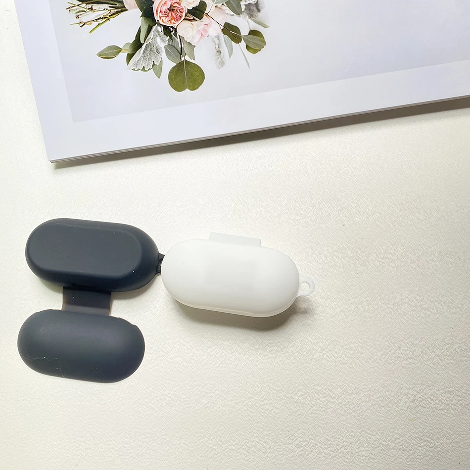 Ins flor fone de ouvido caso, silicone caso para haylou gt1/gt7/gt6/w1/gt5/gt3