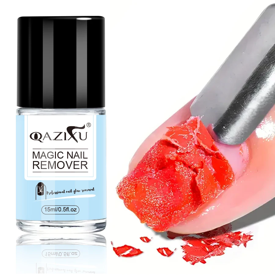 15ml 네일 필 오프 네일 라텍스 테이프 젤 네일 폴리쉬 보호 도구 및 네일 젤 폴리쉬 리무버 세미 퍼머넌트 바니쉬 키트