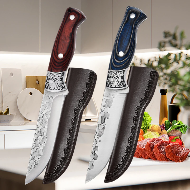 Household Boning Knife Stainless Steel Sharp Meat Cleaver Vegetable Slicing Knife Kitchen Professional Japanese Knife Cooking